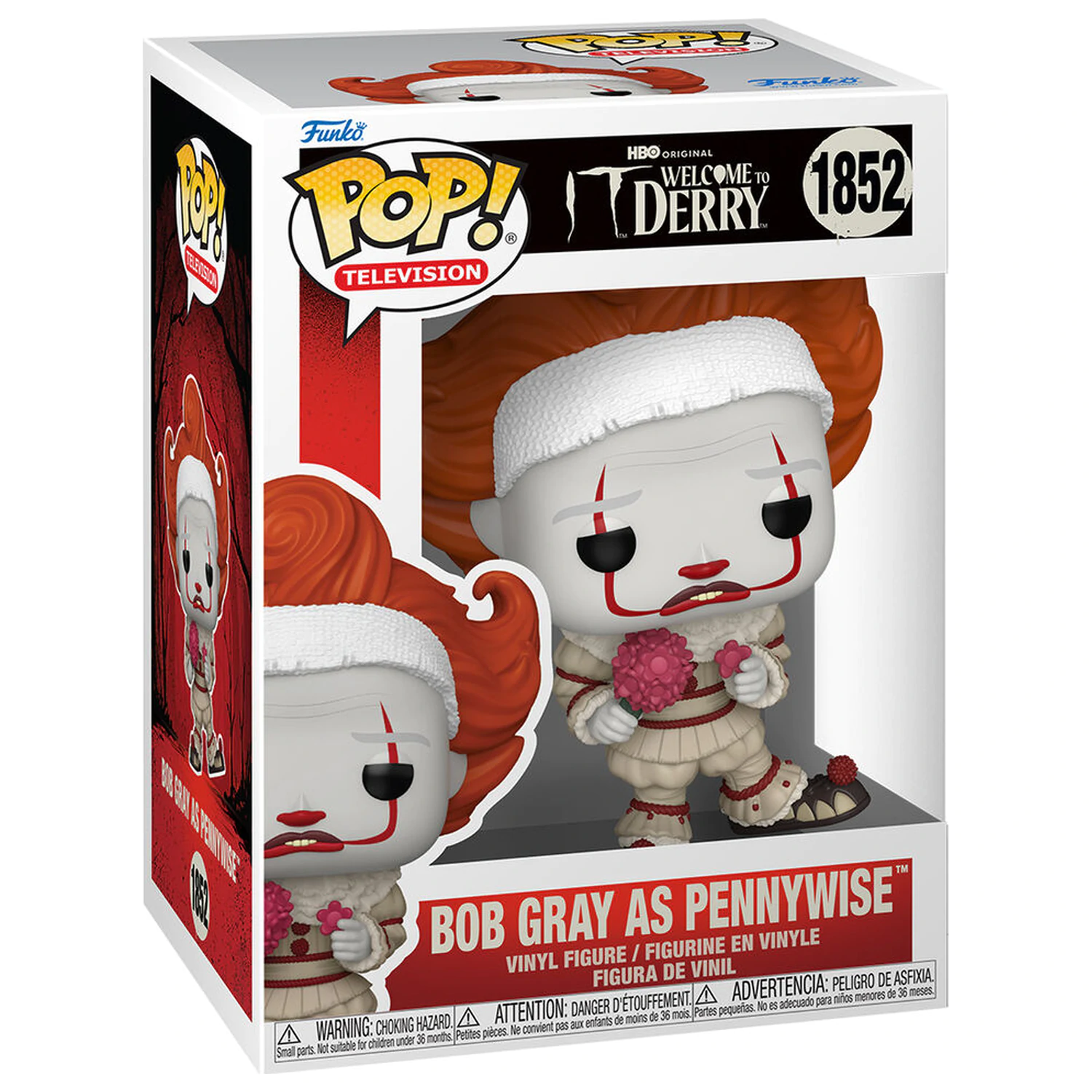 Funko POP figura IT Welcome To Derry Bob Gray as Pennywise fotografija proizvoda