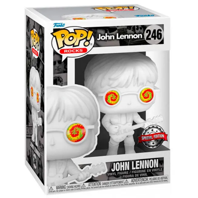 John Lennon POP! Vinilna Figura John Lennon s Psihodeličnim Naočalama 9 cm fotografija proizvoda