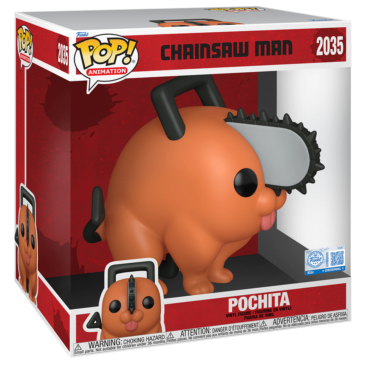Funko POP figura Jumbo Chainsaw Man Pochita 25 cm fotografija proizvoda