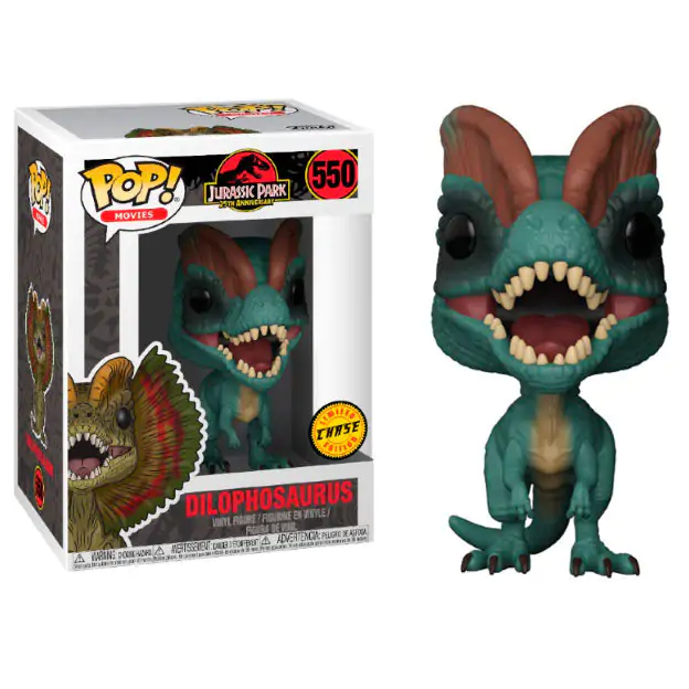 Funko POP figura Jurassic Park Dilophosaurus Chase fotografija proizvoda