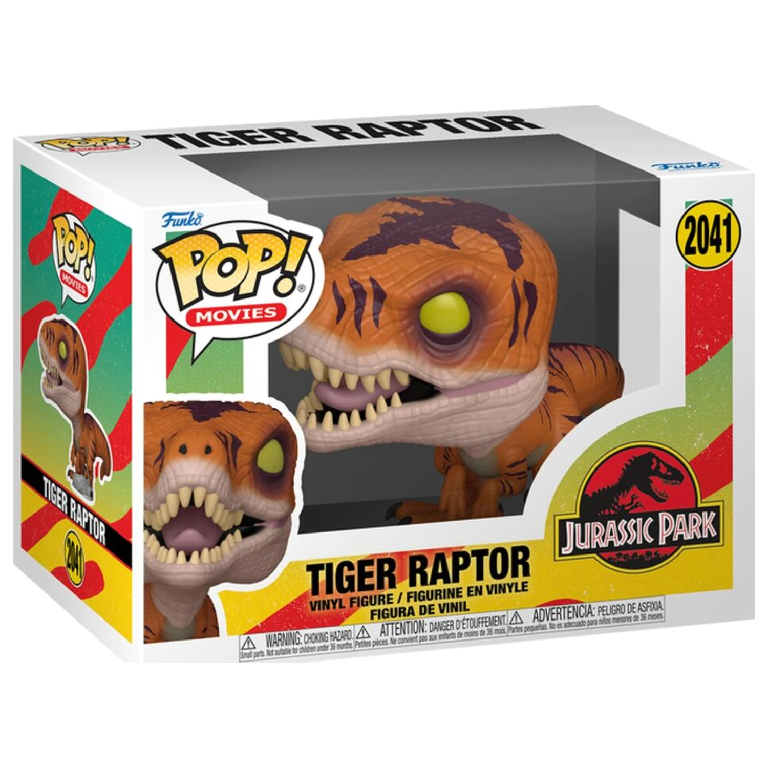 Funko POP figura Jurassic Park Tiger Raptor fotografija proizvoda