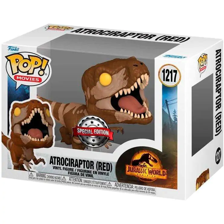 POP figurica Jurassic World 3 Atrociraptor Red Exclusive fotografija proizvoda