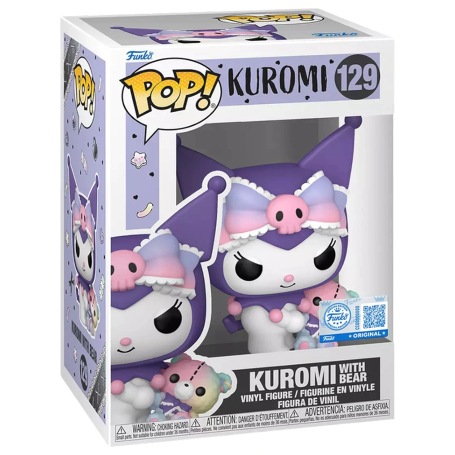 Funko POP figura Kuromi - Kuromi with Bear Exclusive fotografija proizvoda