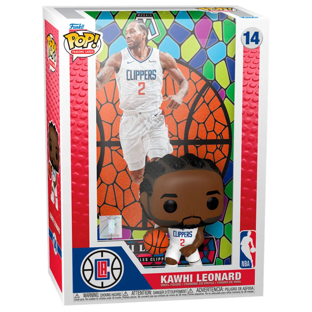 NBA POP! Figurica od vinila za kolekcionarske karte Kawhi L (Mosaic) 9 cm fotografija proizvoda