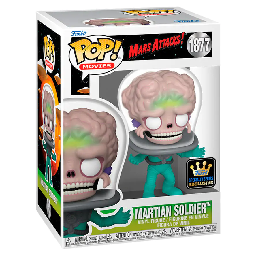 Funko POP figura Mars Attacks Martian Soldier Exclusive fotografija proizvoda