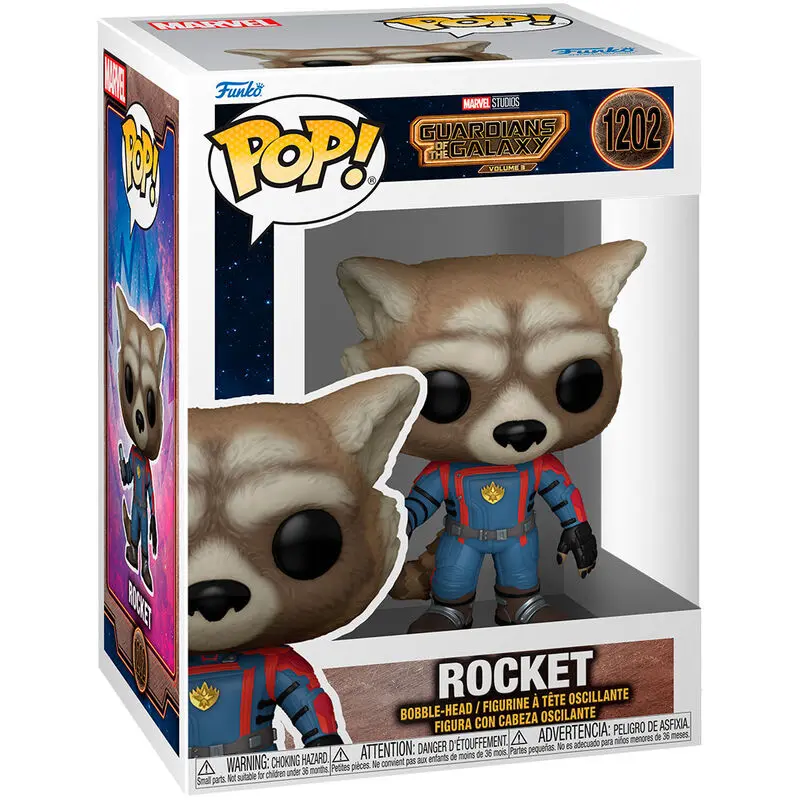 Guardians of the Galaxy Vol. 3 POP! Vinyl Figura Rocket 9 cm fotografija proizvoda