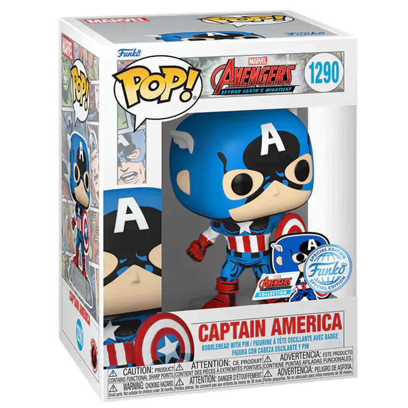 POP figura Marvel Avengers Captain America Exclusive fotografija proizvoda