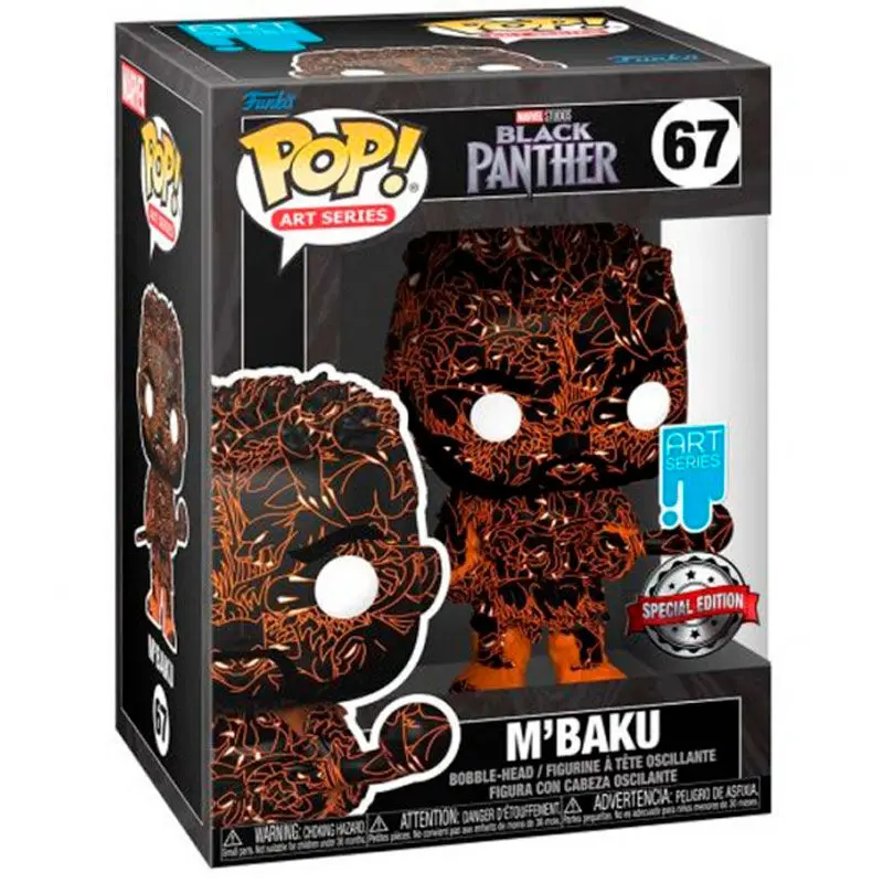 Black Panther Legacy POP! Artist Series Vinyl figura M'Baku 9 cm fotografija proizvoda