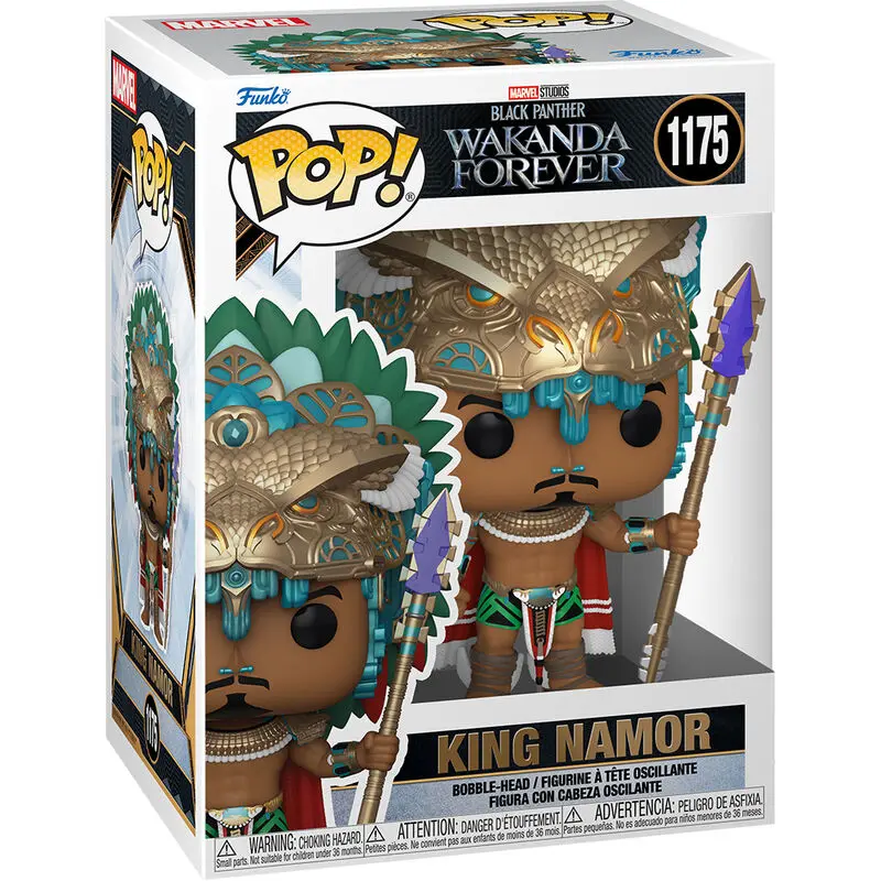 Black Panther: Wakanda Forever POP! Marvel Vinyl Figura Kralj Namor 9 cm fotografija proizvoda