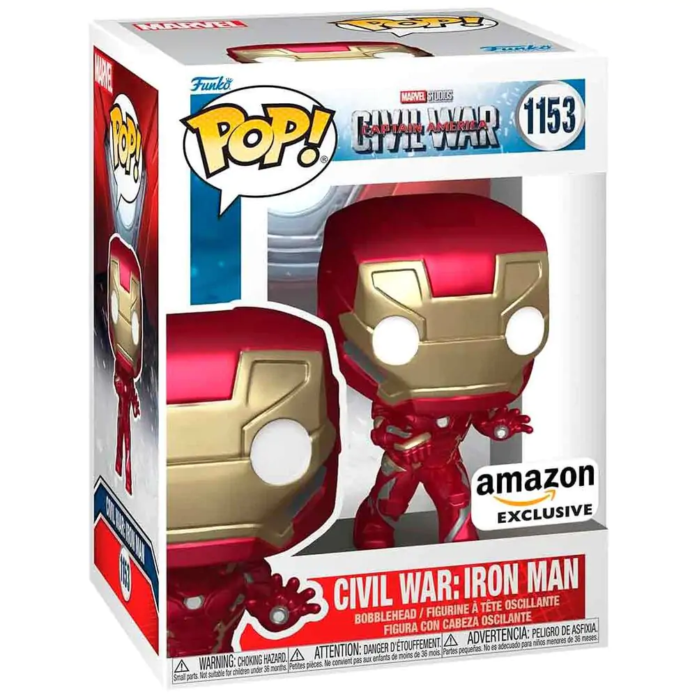 Funko POP figura Marvel Civil War Captain America - Civil War Iron Man Exclusive fotografija proizvoda