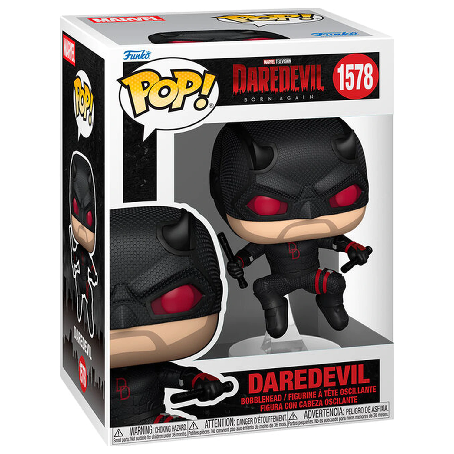 Funko POP figura Marvel Daredevil Born Again Daredevil Black Suit fotografija proizvoda