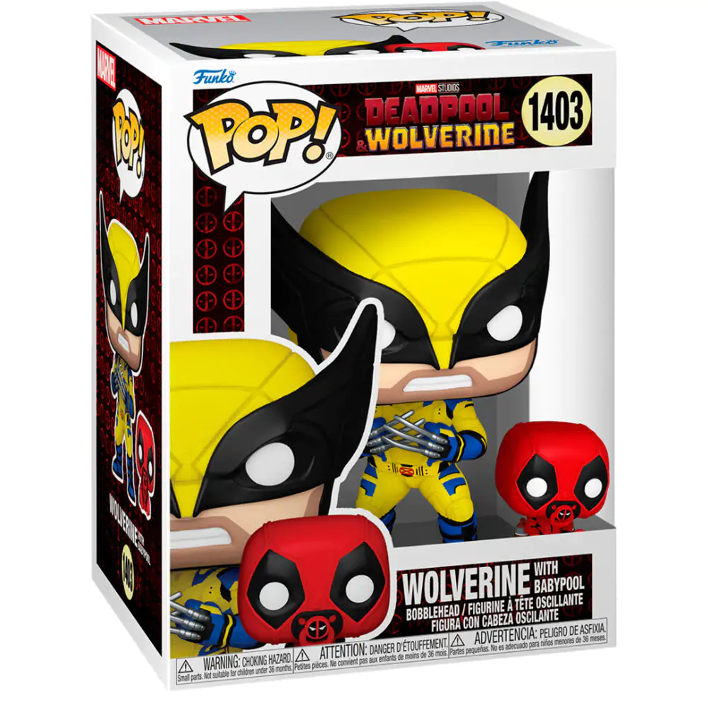 Funko POP figura Marvel Deadpool & Wolverine - Wolverine s Babypoolom fotografija proizvoda