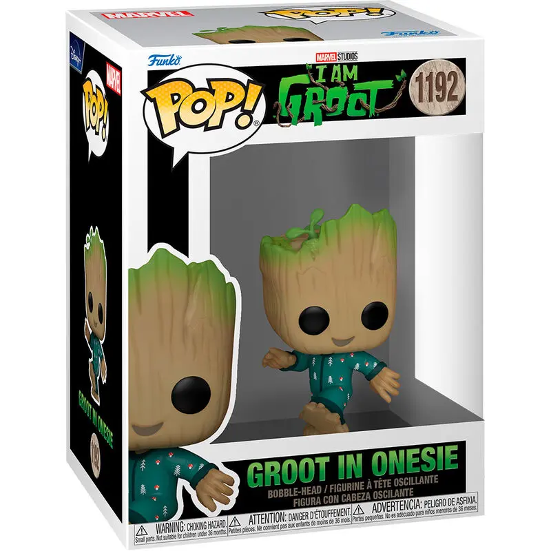 I Am Groot POP! Vinilna Figura Groot PJs (dancing) 9 cm fotografija proizvoda