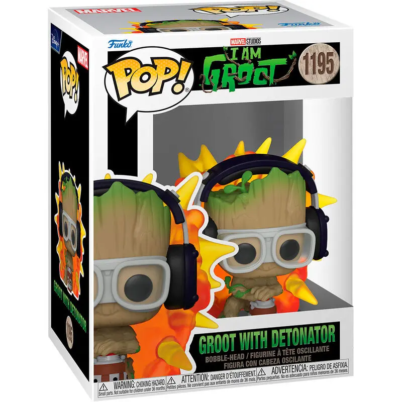 I Am Groot POP! Vinilna Figura Groot s detonatorom 9 cm fotografija proizvoda