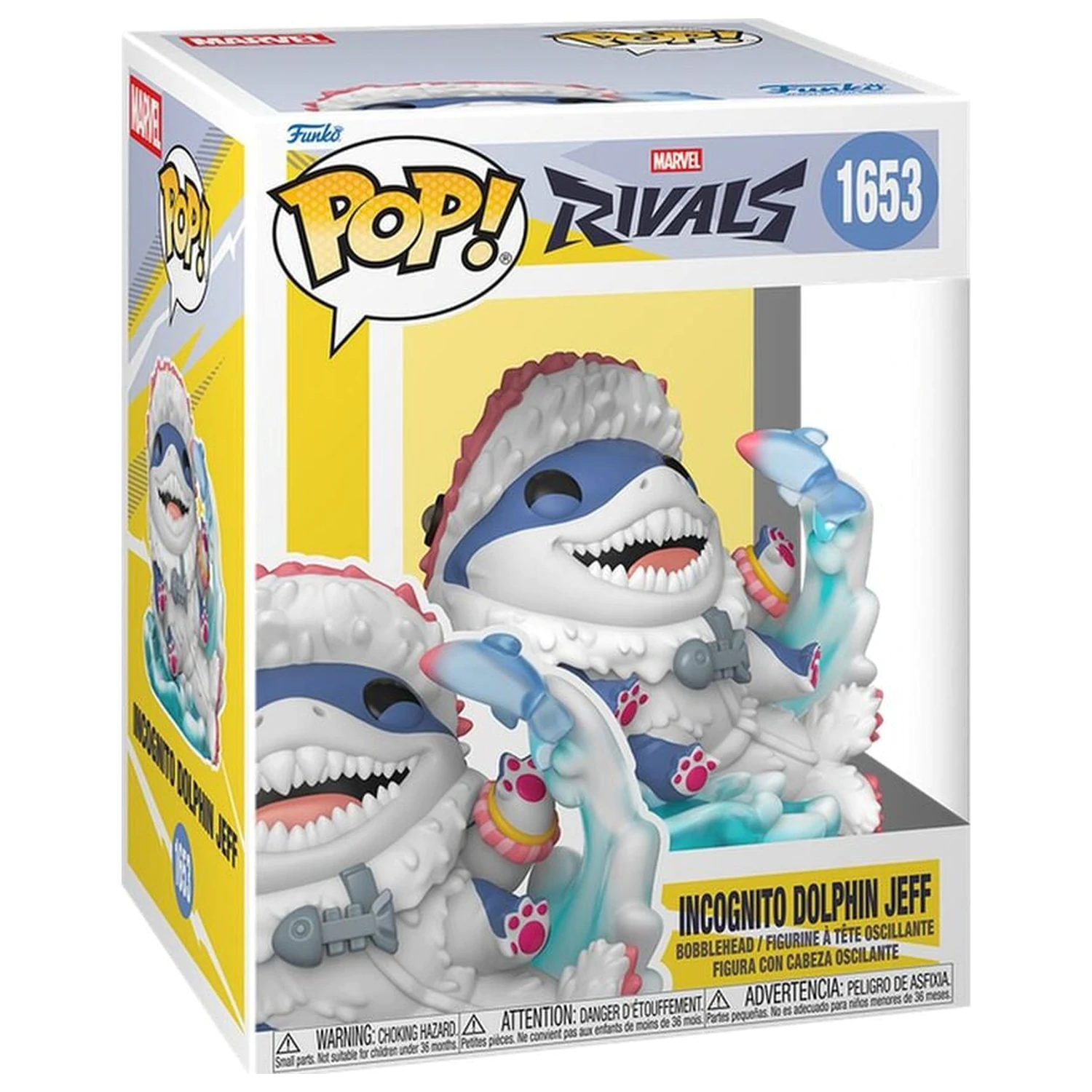 Funko POP figura Premium Marvel Rivals Incognito Dolphin Jeff fotografija proizvoda