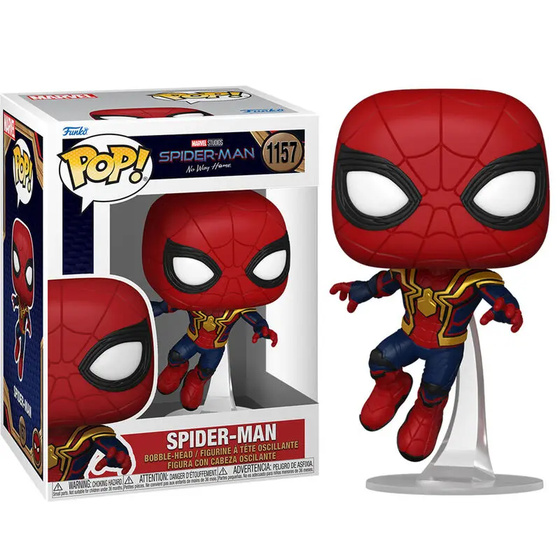 Spider-Man: No Way Home POP! Marvel Vinyl Figura Spider-Man Ljuljanje 9 cm fotografija proizvoda