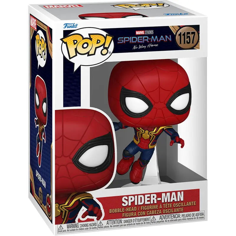 Spider-Man: No Way Home POP! Marvel Vinyl Figura Spider-Man Ljuljanje 9 cm fotografija proizvoda