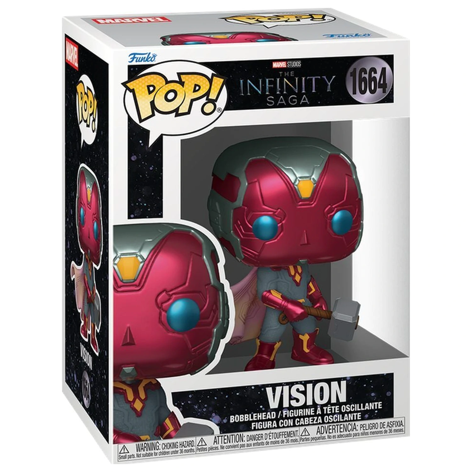 Funko POP figura Marvel Studios The Infinity Saga Vision with Mjölnir fotografija proizvoda