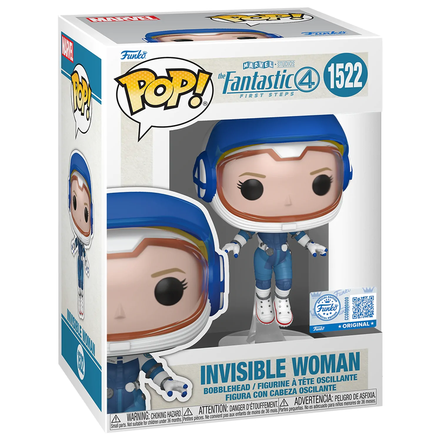 Funko POP figura Marvel The Fantastic 4 Invisible Woman fotografija proizvoda
