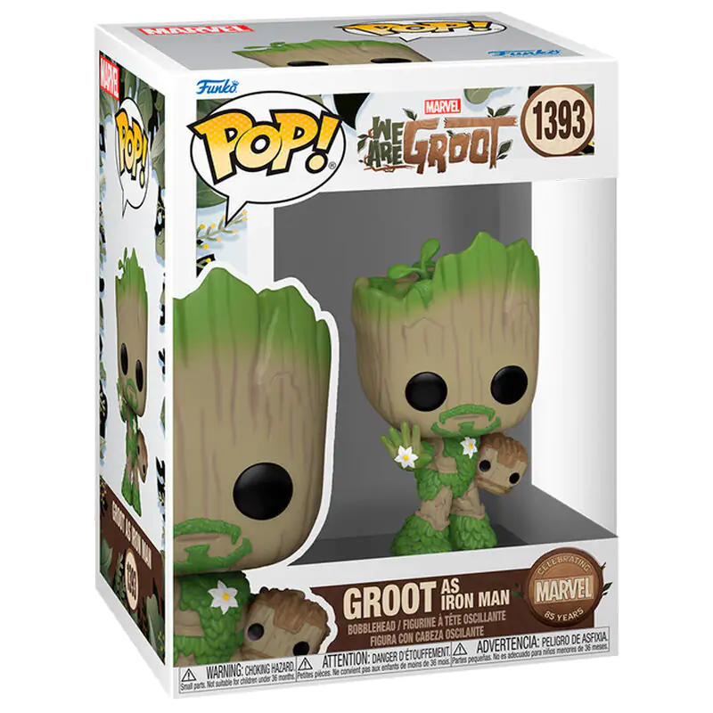 Funko POP figura Marvel We Are Groot - Groot kao Iron Man fotografija proizvoda