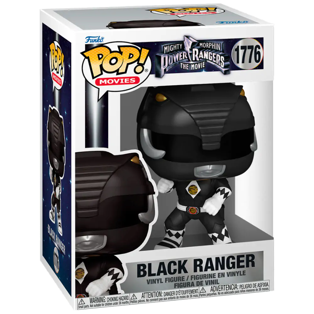Funko POP figura Mighty Morphin Power Rangers Black Ranger fotografija proizvoda