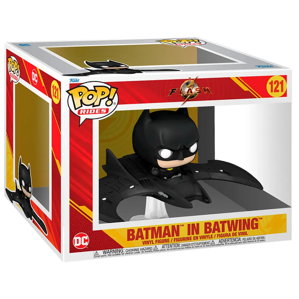 The Flash POP! Rides Super Deluxe Vinilna figura Batman u Batwing 13 cm fotografija proizvoda