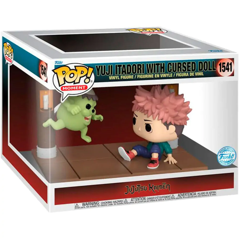 Funko POP figura Moment Jujutsu Kaisen Yuji Itadori with Cursed Doll Exclusive fotografija proizvoda