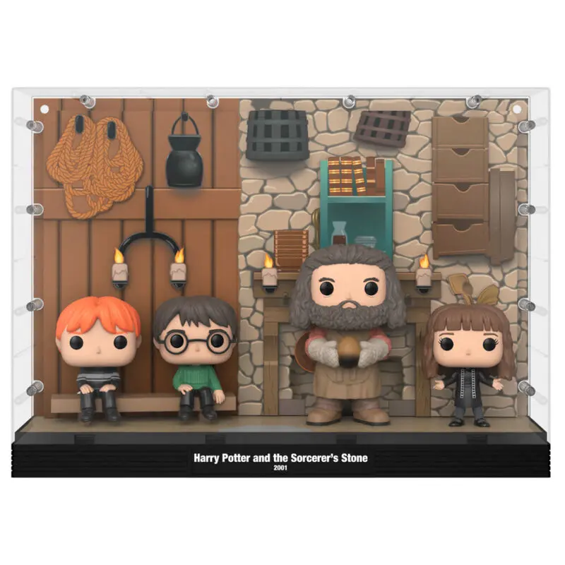 Harry Potter POP Moments Deluxe Vinyl figure 4-Pack Hagrid's Hut 9 cm fotografija proizvoda