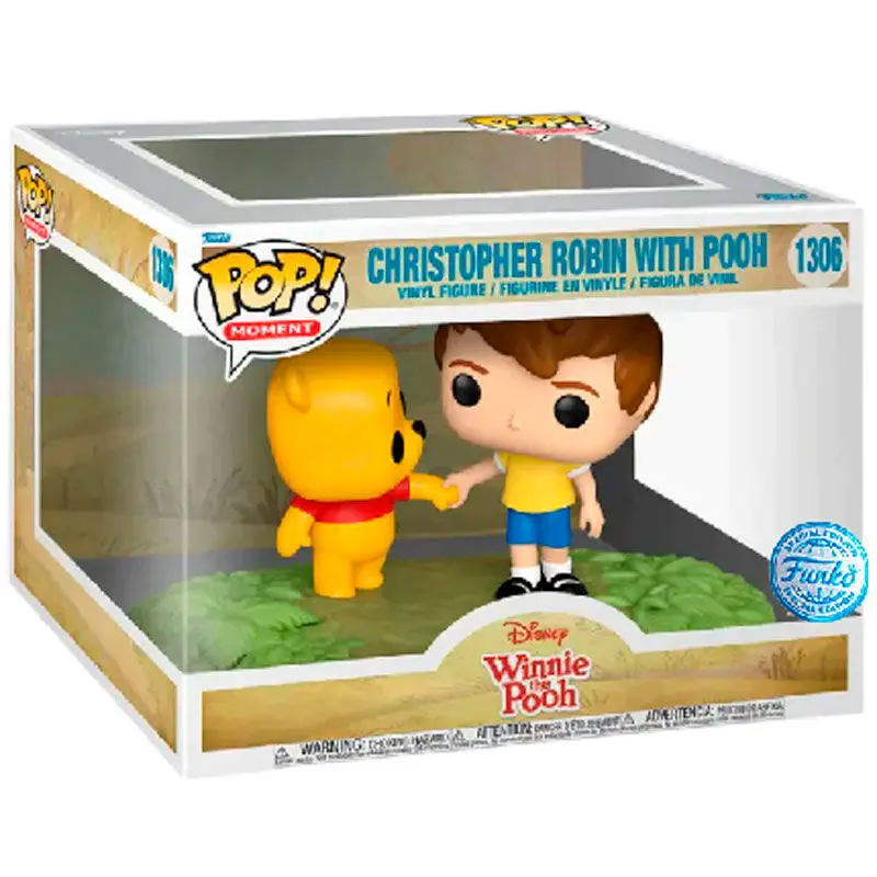 Disney Winnie the Pooh POP! Moment Vinyl Figura Winnie the Pooh- CR w/ Pooh 9 cm fotografija proizvoda