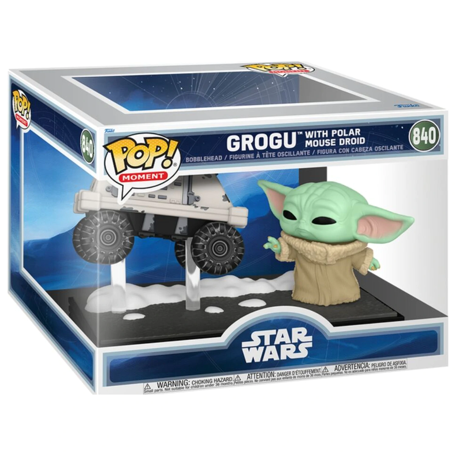 Funko POP figure Trenuci Star Wars: The Mandalorian & Grogu - Grogu s Polar Mouse Droidom fotografija proizvoda