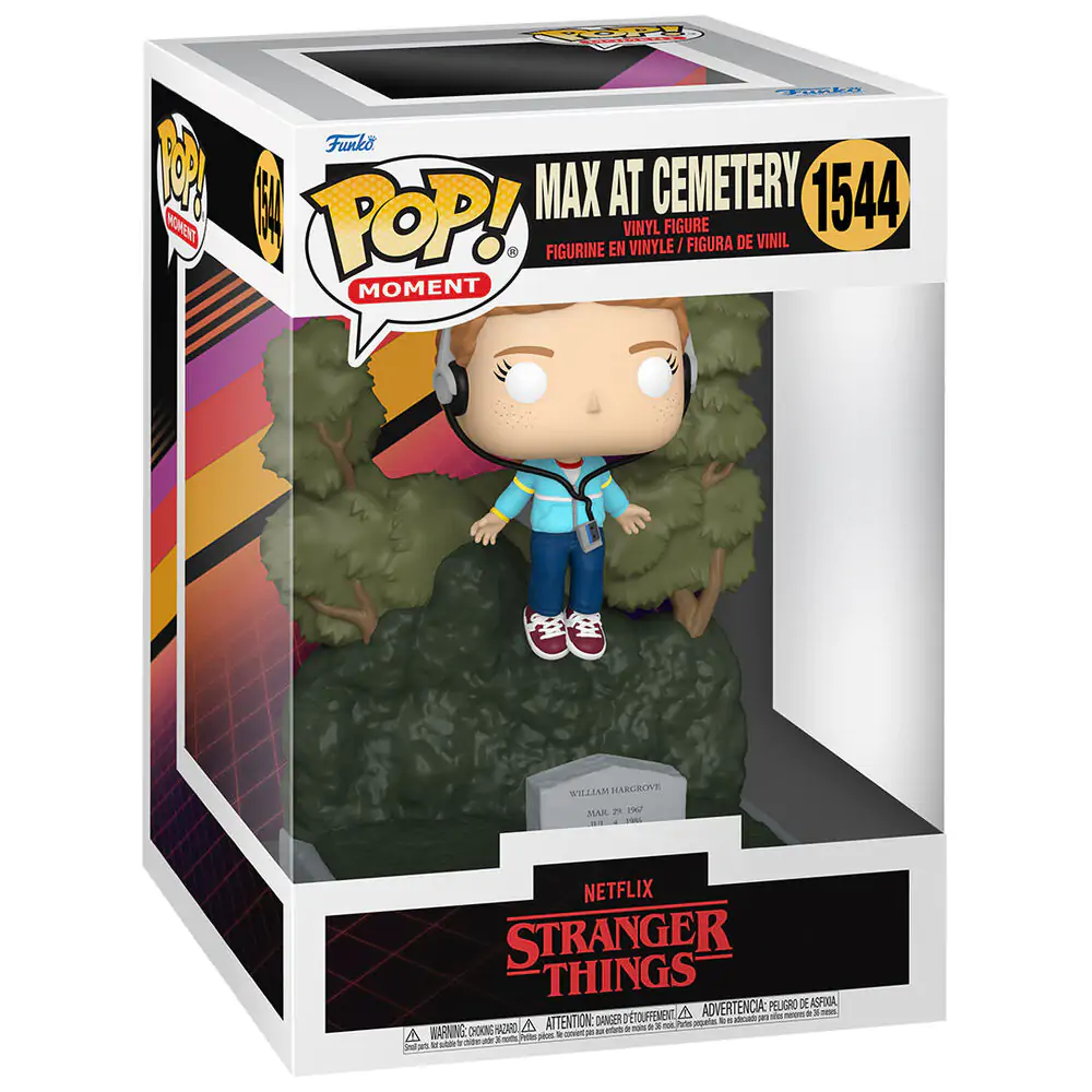 Funko POP figure Moments Stranger Things Max na groblju fotografija proizvoda