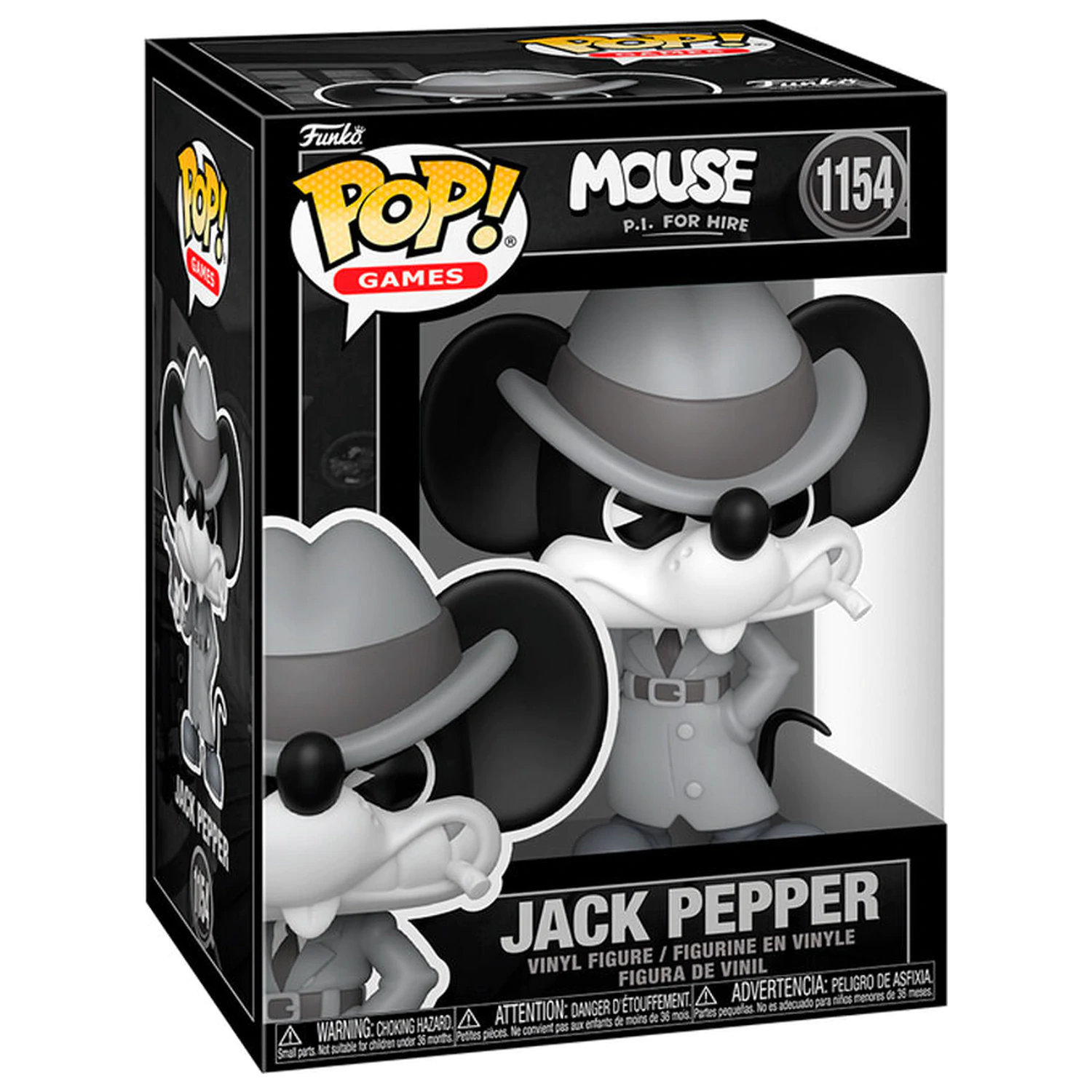 Funko POP figura Mouse P.I. For Hire Jack Pepper fotografija proizvoda