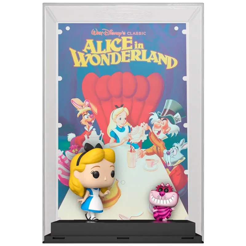 Disney's 100th Anniversary POP! Filmski Poster i Figura Alice in Wonderland 9 cm fotografija proizvoda