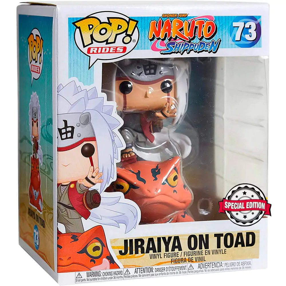 POP figurica Naruto Shippuden Jiraiya na žabi, ekskluzivno fotografija proizvoda