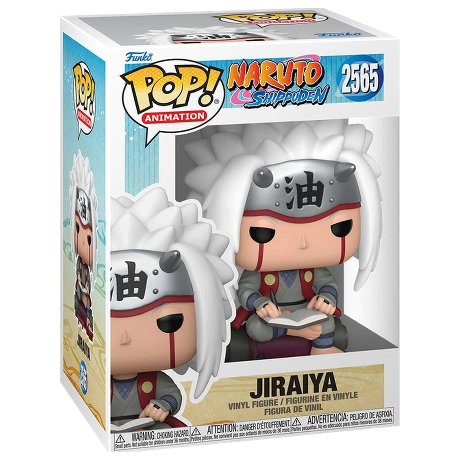 Funko POP figura Naruto Shippuden Jiraiya Reading Book fotografija proizvoda