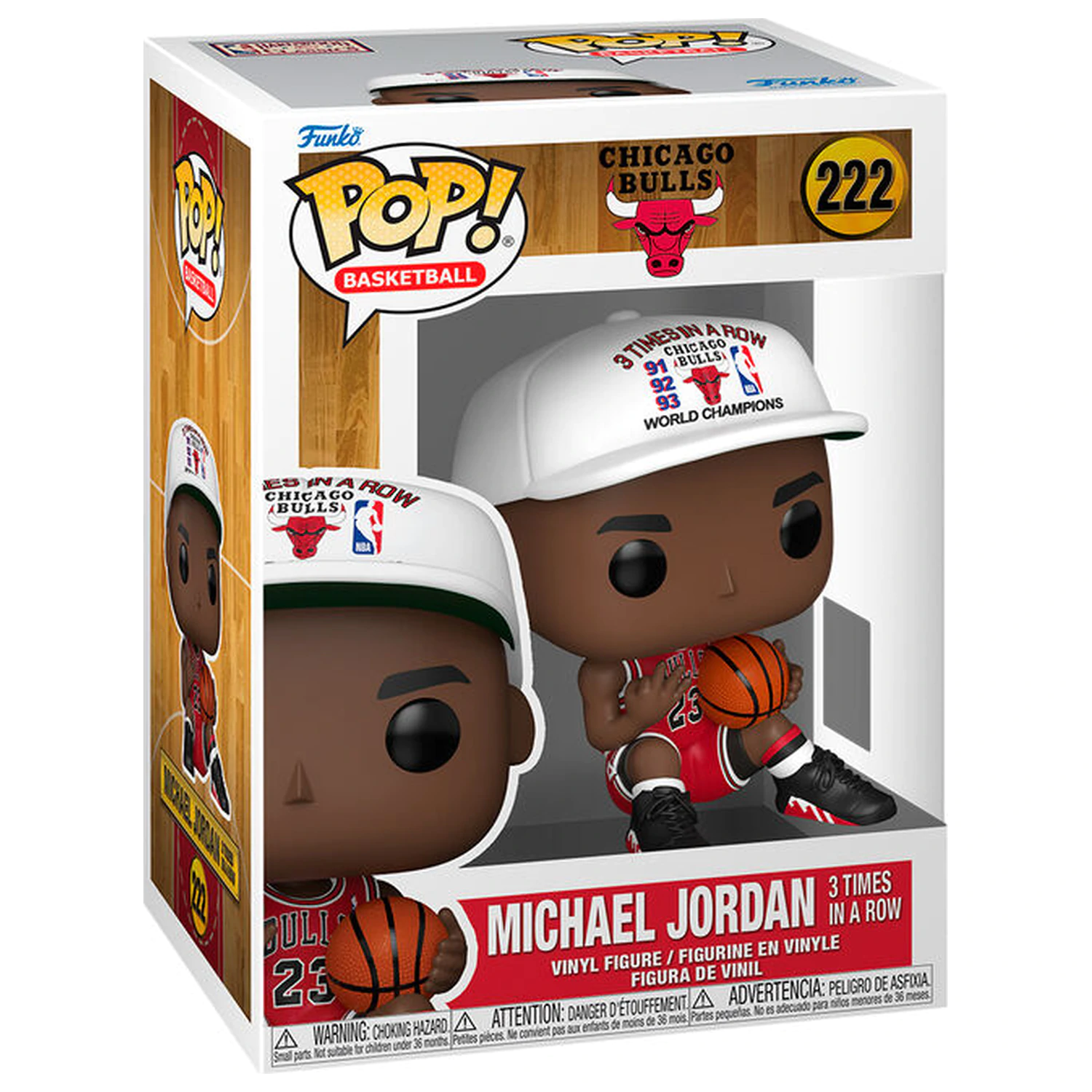 Funko POP figura NBA Chicago Bulls Michael Jordan 3 Times in a Row fotografija proizvoda