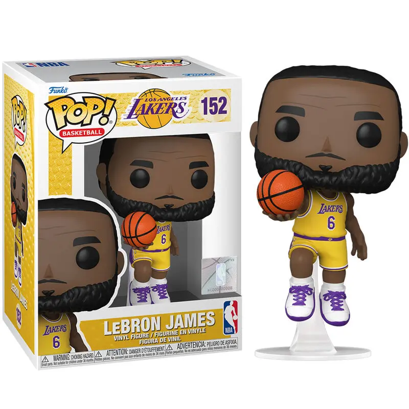 NBA POP! Sports Vinyl figura LeBron James (Lakers) 9 cm fotografija proizvoda