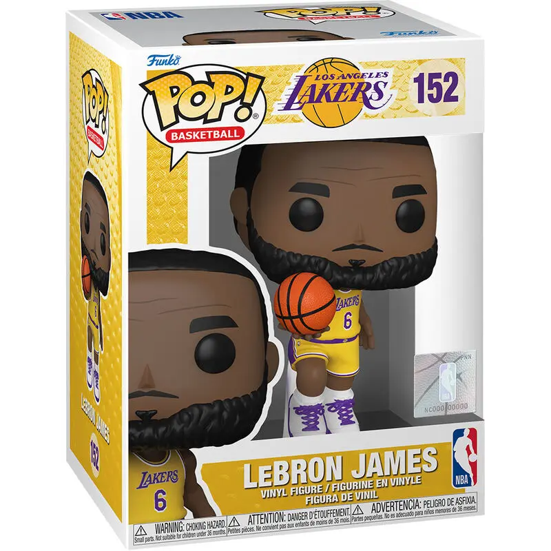 NBA POP! Sports Vinyl figura LeBron James (Lakers) 9 cm fotografija proizvoda