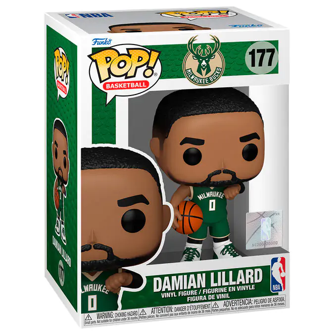 Funko POP figura NBA Milwaukee Bucks Damian Lillard fotografija proizvoda