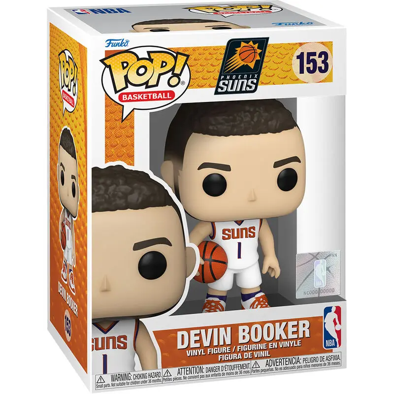 NBA POP! Sports Vinyl Figura Devin Booker (Suns) 9 cm fotografija proizvoda