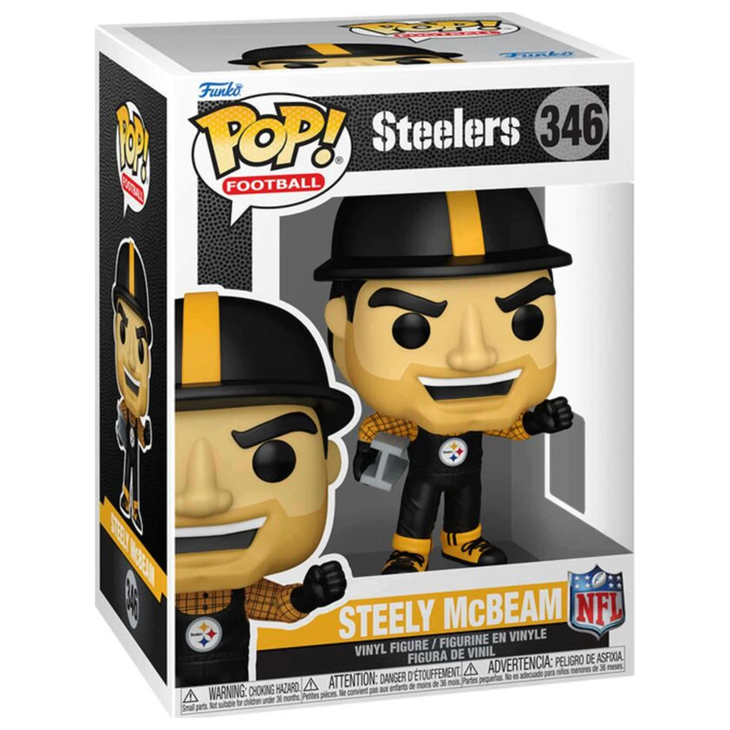 Funko POP figura NFL Steelers Steely McBeam fotografija proizvoda