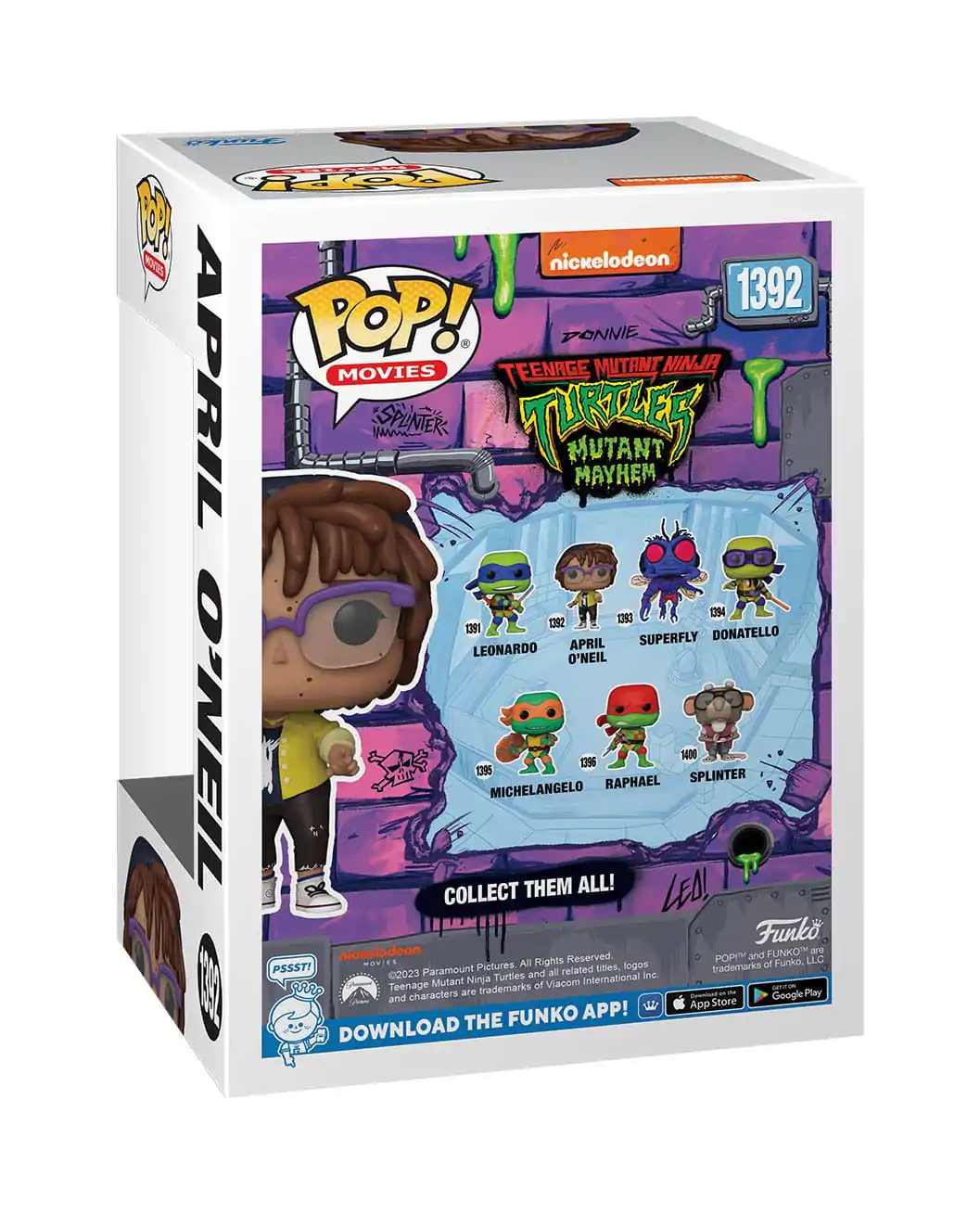 POP figura Ninja Turtles April O'Neil fotografija proizvoda