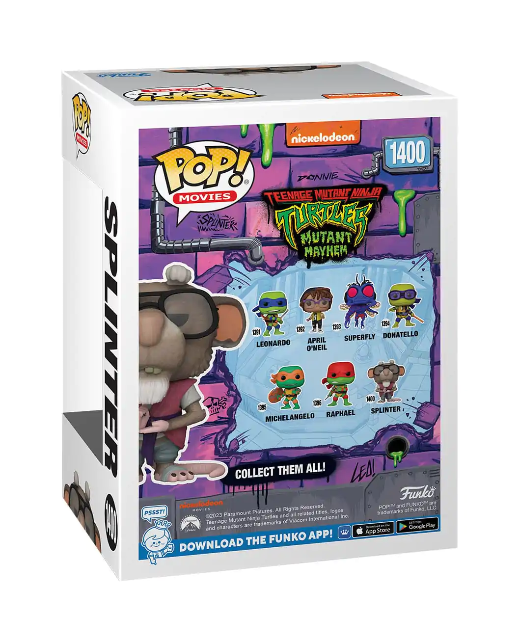 POP figura Ninja Kornjače Splinter fotografija proizvoda