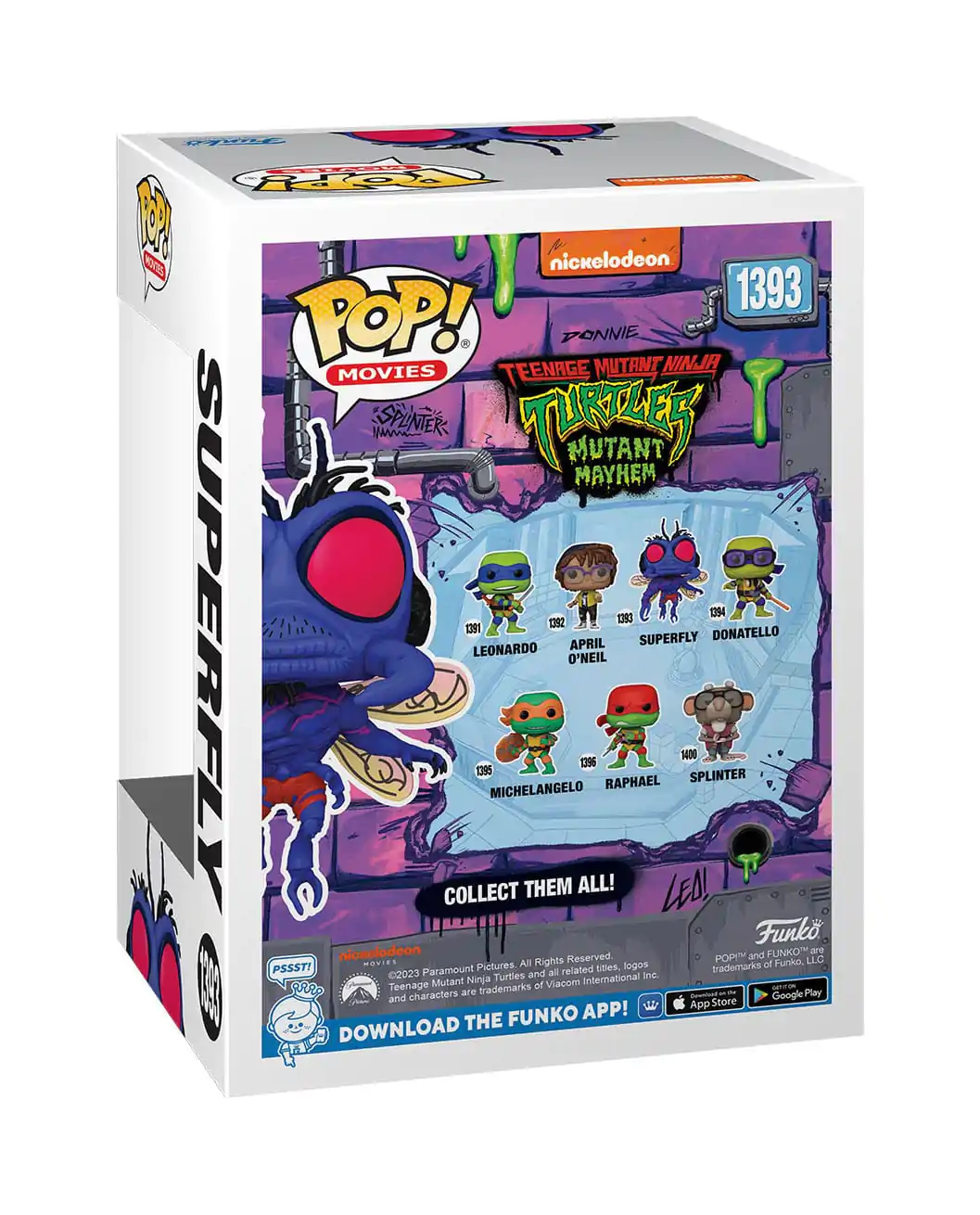 POP figura Ninja Kornjače Superfly fotografija proizvoda