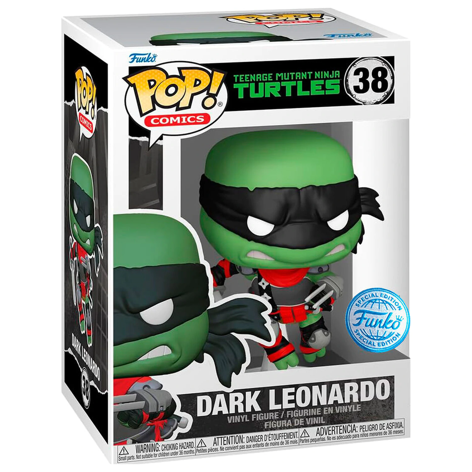 Funko POP figura Ninja Turtles Teenage Mutant Dark Leonardo Exclusive fotografija proizvoda