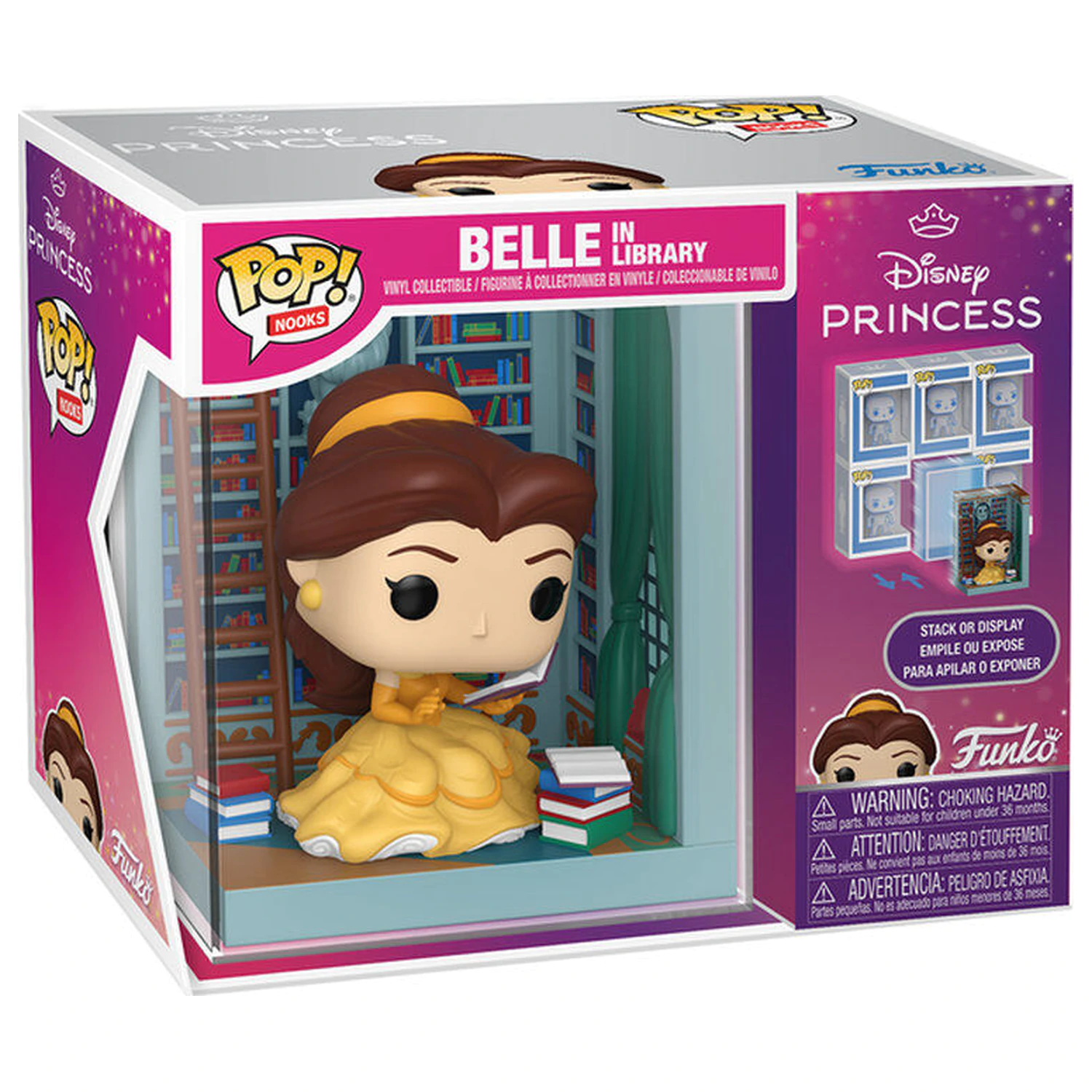 Funko POP figura Nooks Disney Princess Belle in Library fotografija proizvoda