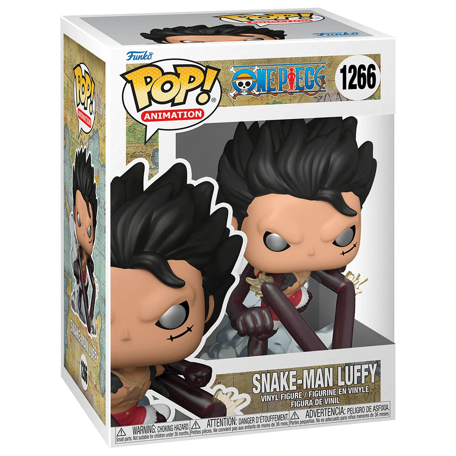One Piece POP! Television Vinilna figura Snake-Man Luffy 9 cm fotografija proizvoda