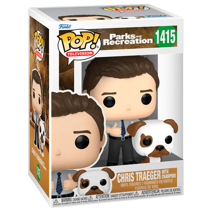 Funko POP figura Parks and Recreation Chris Traeger s Champion fotografija proizvoda