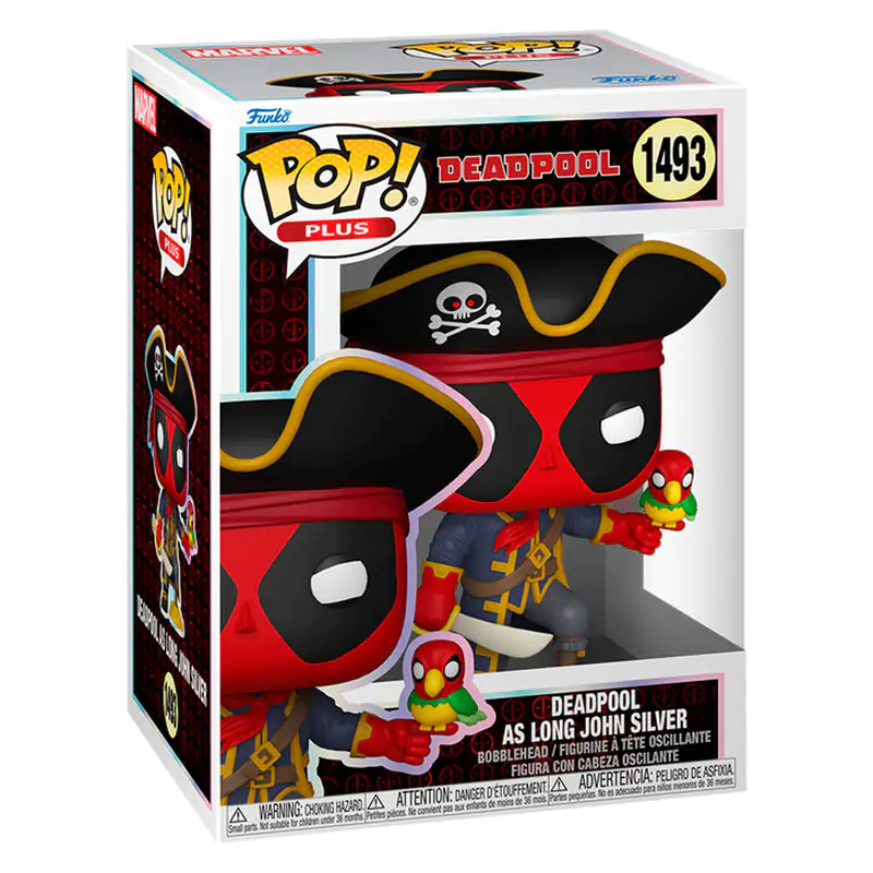 Funko POP figura Plus Marvel Deadpool - Deadpool as Long John Silver fotografija proizvoda