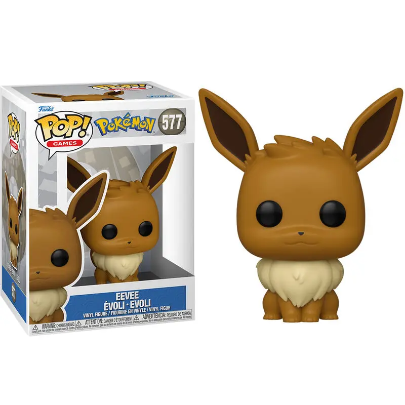 Pokemon POP! Games Vinyl Figura Eevee (EMEA) 9 cm fotografija proizvoda